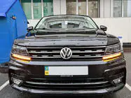 Volkswagen Tiguan 2016-2023 гг. Дефлектор капота (EuroCap) фото 3