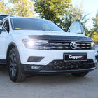 Volkswagen Tiguan 2016-2023 гг. Дефлектор капота (EuroCap) фото 4