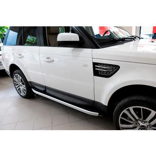 Боковые пороги Fullmond (2 шт., алюминий) Range Rover Sport 2005-2013 гг. фото 1