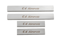Citroen C-4 Aircross 2012-2017 гг. Накладки на пороги Carmos (4 шт, нержавейка) фото 1