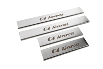 Citroen C-4 Aircross 2012-2017 гг. Накладки на пороги Carmos (4 шт, нержавейка) фото 3