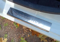 Накладки на пороги Carmos V1 (4 шт, нержавейка) фото 2