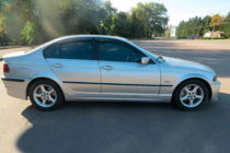 BMW 3 серия E46 1998-2006 гг. Ветровики SD (4 шт, HIC) фото 2