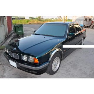 Ветровики на окна (4 шт, HIC) BMW 5 серия E34 1988-1995 гг. фото 1