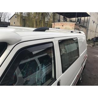 Рейлинги Хром DORA (Металлическое Крепление) Volkswagen T4 Transporter 1990-2003 гг. фото 4