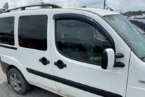 Fiat Doblo I 2005-2010 гг. Ветровики на окна (2 шт, HIC) фото 3