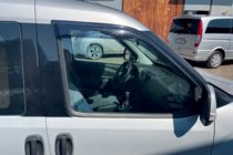 Fiat Doblo II 2010-2022 гг. Ветровики на окна (2 шт, HIC) фото 13