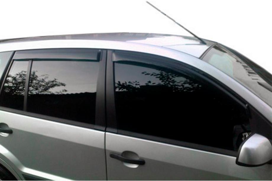 Ford Fusion 2002-2012 гг. Ветровики на окна (4 шт, HIC) Фото 1
