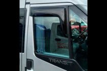 Ford Transit 2000–2014 гг. Ветровики на окна (2 шт, HIC) фото 11