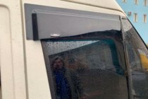 Ford Transit 2000–2014 гг. Ветровики на окна (2 шт, HIC) фото 7