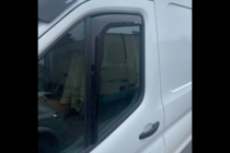 Ford Transit 2014- гг. Ветровики вставные (2 шт, HIC) фото 6