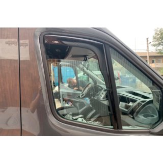 Ветровики вставные (2 шт, HIC) Ford Transit 2014- гг. фото 1