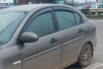 Hyundai Accent 2006-2010 гг. Ветровики на окна (4 шт, HIC) фото 6