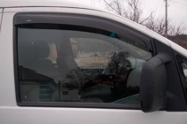 Hyundai H200, H1, Starex 1998-2007 гг. Ветровики на окна (2 шт, HIC) фото 6