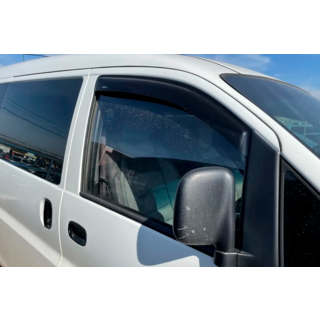 Ветровики на окна (2 шт, HIC) Hyundai H200, H1, Starex 1998-2007 гг. фото 2
