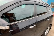 Hyundai IX-35 2010-2015 гг. Ветровики на окна (4 шт, HIC) фото 1