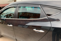 Hyundai IX-35 2010-2015 гг. Ветровики на окна (4 шт, HIC) фото 4