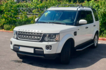 Land Rover Discovery IV 2009-2017 гг. Ветровики на окна (4 шт, HIC) фото 12