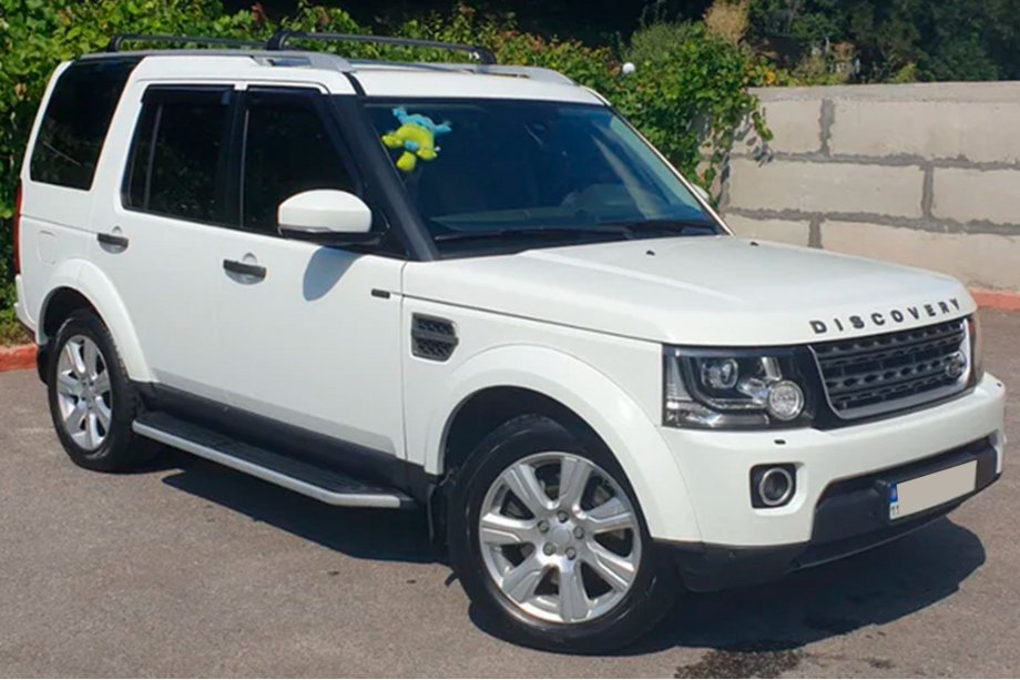 Land Rover Discovery IV 2009-2017 гг. Ветровики на окна (4 шт, HIC) Фото 13