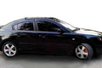 Mazda 3 2003-2009 гг. Ветровики SD (4 шт, HIC) фото 7