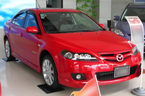 Mazda 6 2003-2008 гг. Ветровики SD (4 шт, HIC) фото 1