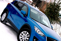 Mazda CX-5 2012-2017 гг. Ветровики на окна (4 шт, HIC) фото 1