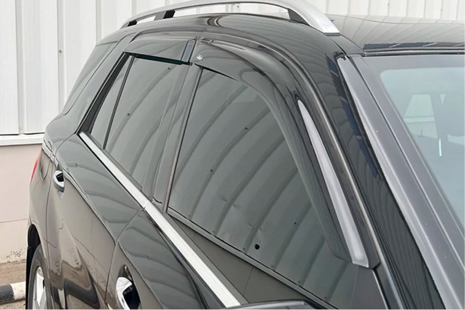 Mercedes GLE/ML class W166 2011-2018 гг. Ветровики на окна (4 шт, HIC) Фото 1