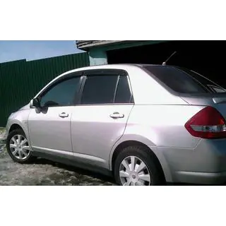 Ветровики SD (4 шт, HIC) Nissan Tiida 2004-2011 гг. фото 1