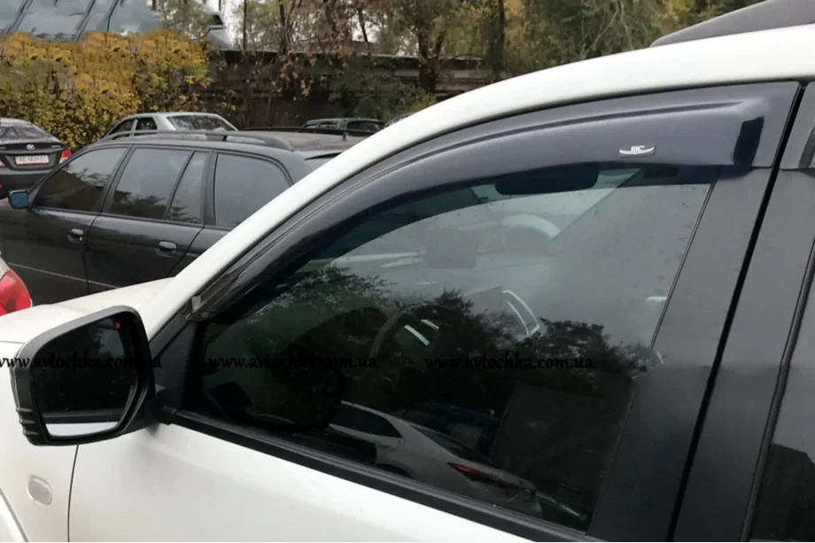 Nissan X-trail T31 2007-2014 гг. Ветровики на окна (4 шт, HIC) Фото 7