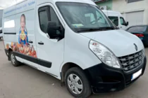 Renault Master 2011-2023 гг. Ветровики вставные (2 шт, HIC) фото 5