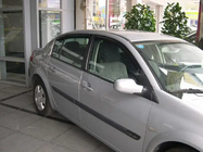 Renault Megane II 2004-2009 гг. Ветровики SD (4 шт, HIC) фото 2