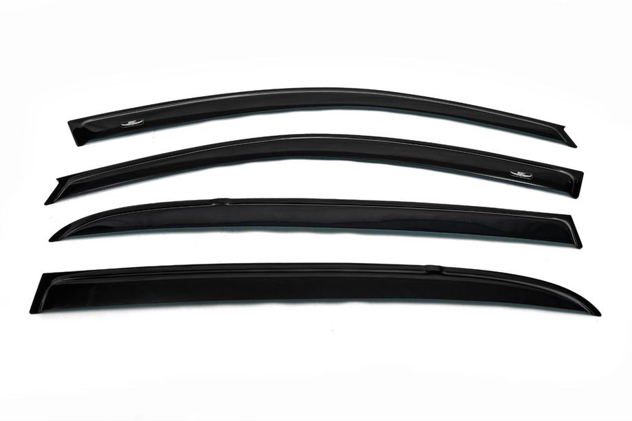 Renault Megane II 2004-2009 гг. Ветровики SD (4 шт, HIC) Фото 3