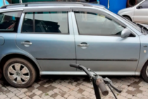 Skoda Octavia I Tour A4 1996-2010 гг. Ветровики SW (4 шт, HIC) фото 2