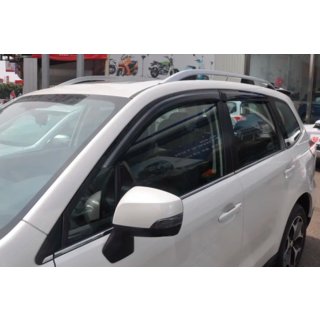 Ветровики на окна (4 шт, HIC) Subaru Forester 2013-2018 гг. фото 3