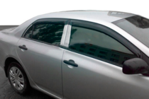 Toyota Corolla 2007-2013 гг. Ветровики на окна (4 шт, HIC) фото 3