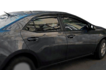 Toyota Corolla 2013-2019 гг. Ветровики на окна (4 шт, HIC) фото 12