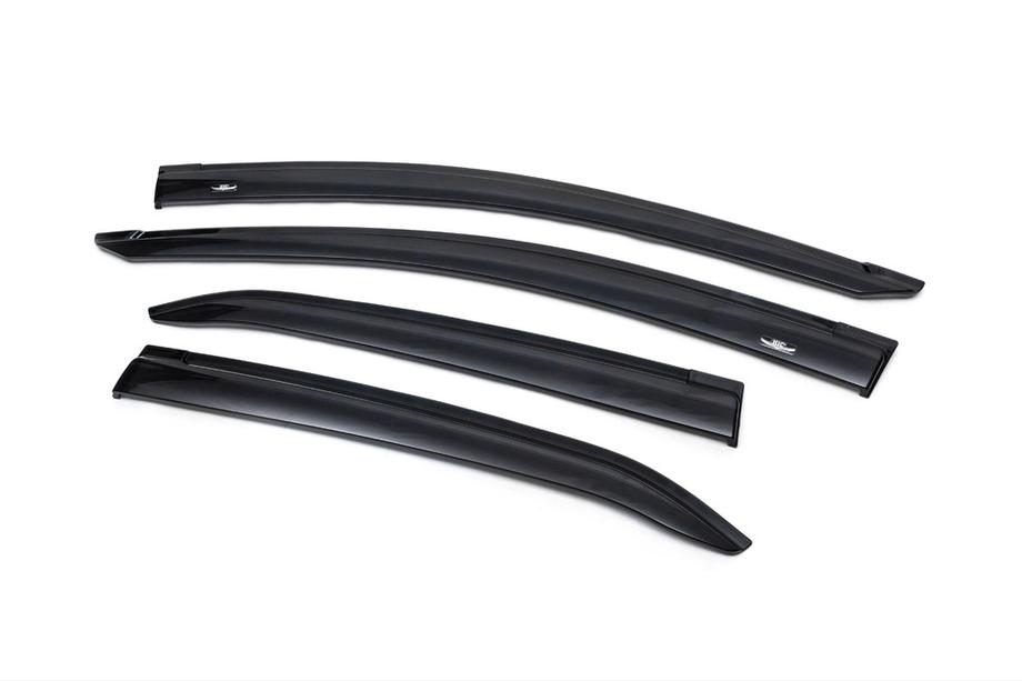 Toyota Corolla 2013-2019 гг. Ветровики на окна (4 шт, HIC) Фото 13
