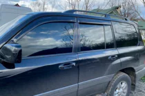 Toyota Land Cruiser 100 1998-2007 гг. Ветровики на окна (4 шт, HIC) фото 1