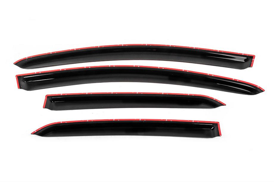 Toyota Yaris 2006-2011 гг. Ветровики HB (4 шт, HIC) Фото 11