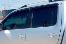 Volkswagen Amarok 2010-2022 гг. Ветровики на окна (4 шт, HIC) фото 6