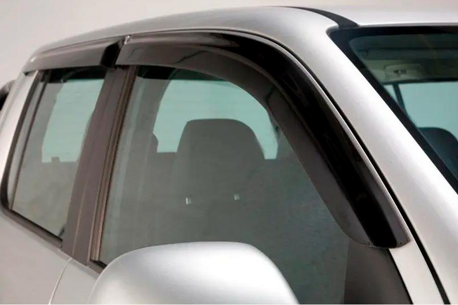 Volkswagen Amarok 2010-2022 гг. Ветровики на окна (4 шт, HIC) Фото 5