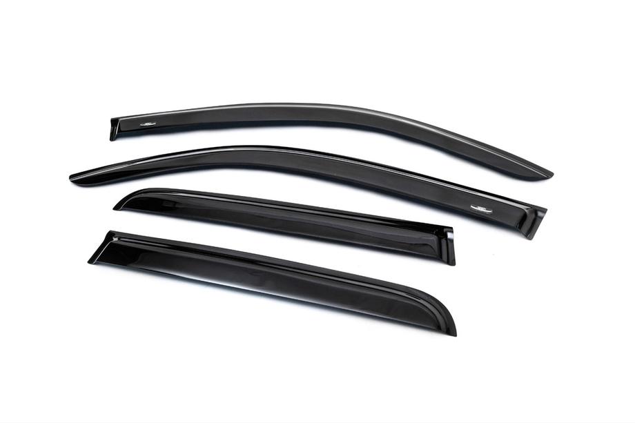Volkswagen Amarok 2010-2022 гг. Ветровики на окна (4 шт, HIC) Фото 9
