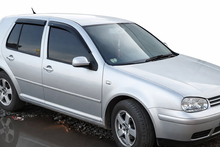 Volkswagen Golf 3 1991-2001 гг. Ветровики на окна (4 шт, HIC) Фото 3