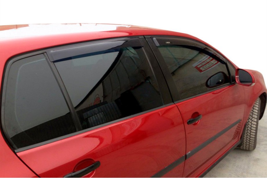 Volkswagen Golf 4 1997-2006 гг. Ветровики Variant (4 шт, HIC) Фото 15