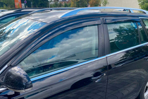 Volkswagen Golf 6 2008-2014 гг. Ветровики Variant (4 шт, HIC) фото 6