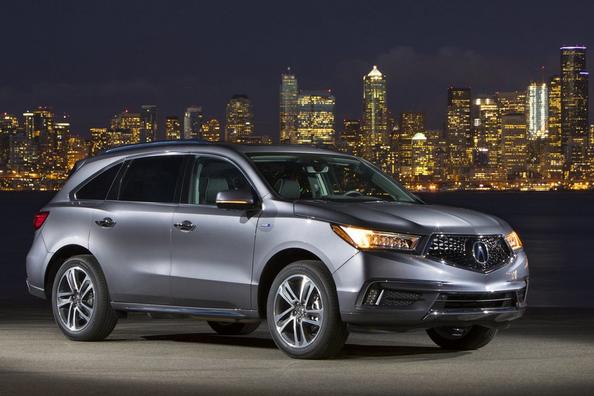 Гибридная модификация кроссовера Acura MDX Sport Hybrid фото 12