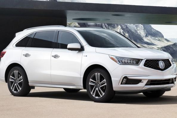 Гибридная модификация кроссовера Acura MDX Sport Hybrid фото 7