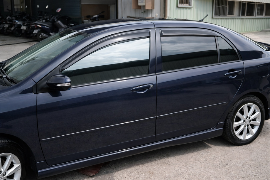 Volkswagen Jetta 2006-2011 гг. Ветровики на окна (4 шт, HIC) Image