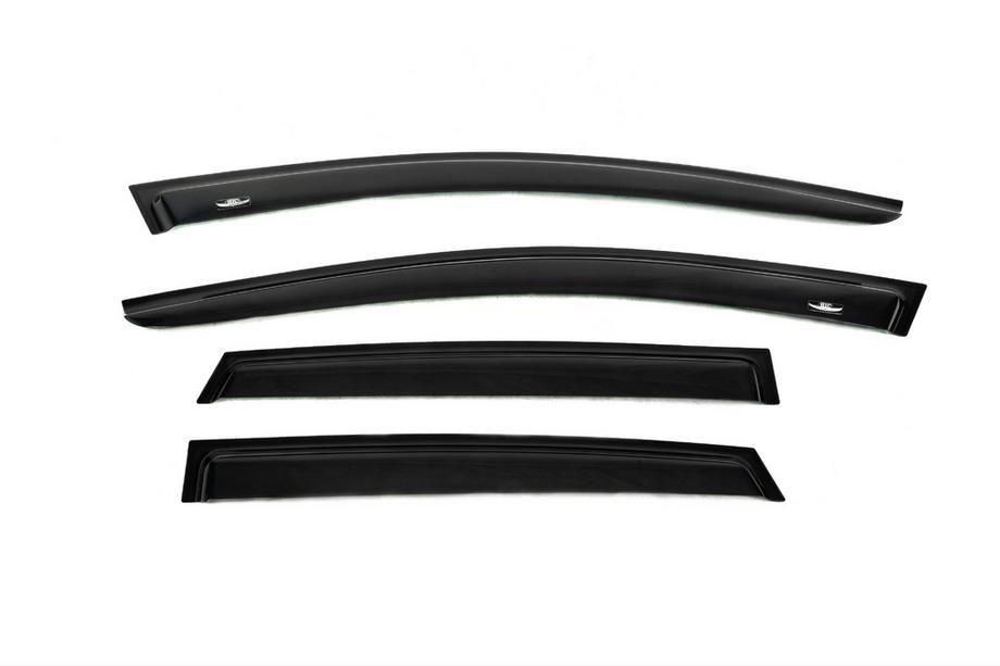 Volkswagen Polo 2010-2017 гг. Ветровики HB (4 шт, HIC) Фото 4
