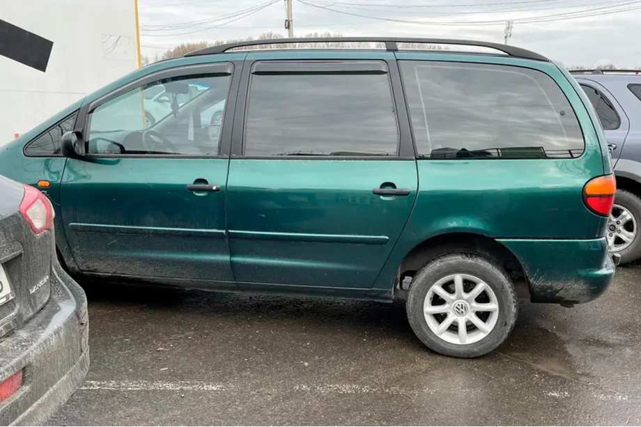 Volkswagen Sharan 1995-2010 гг. Ветровики на окна (4 шт, HIC) Фото 3